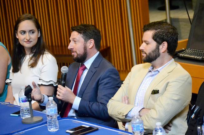 Our M.S. BHTA alumni, Jason Soules, shares his thoughts and advice during our panel.
